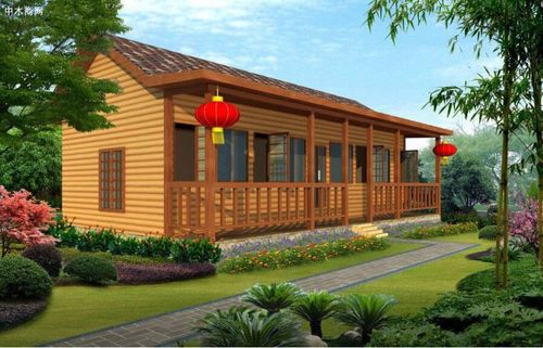 上海怡川木業(yè)防腐木木屋木制品高清圖片